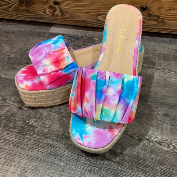 Tie dye espadrilles - Picture 1 of 3